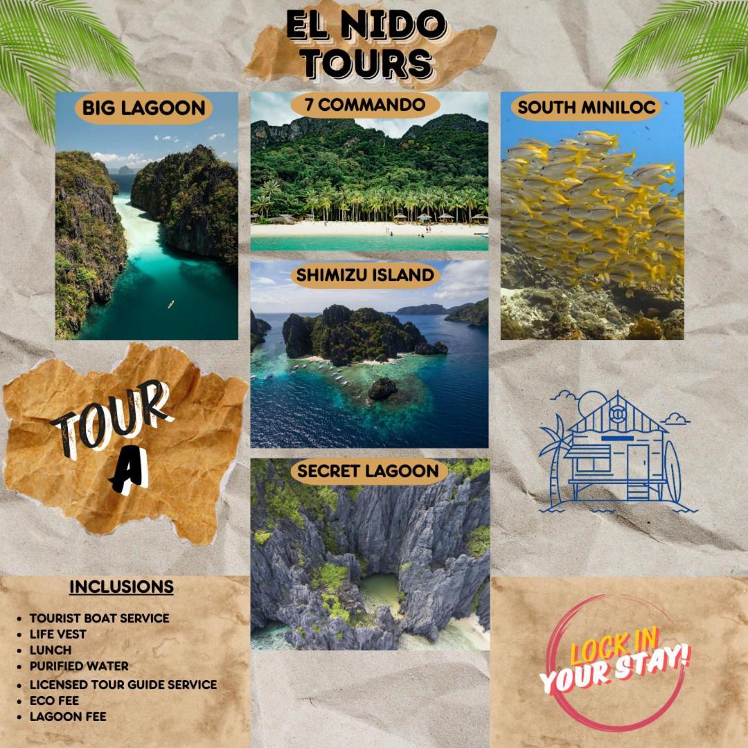 Kawai Duli Bungalows El Nido Eksteriør bilde