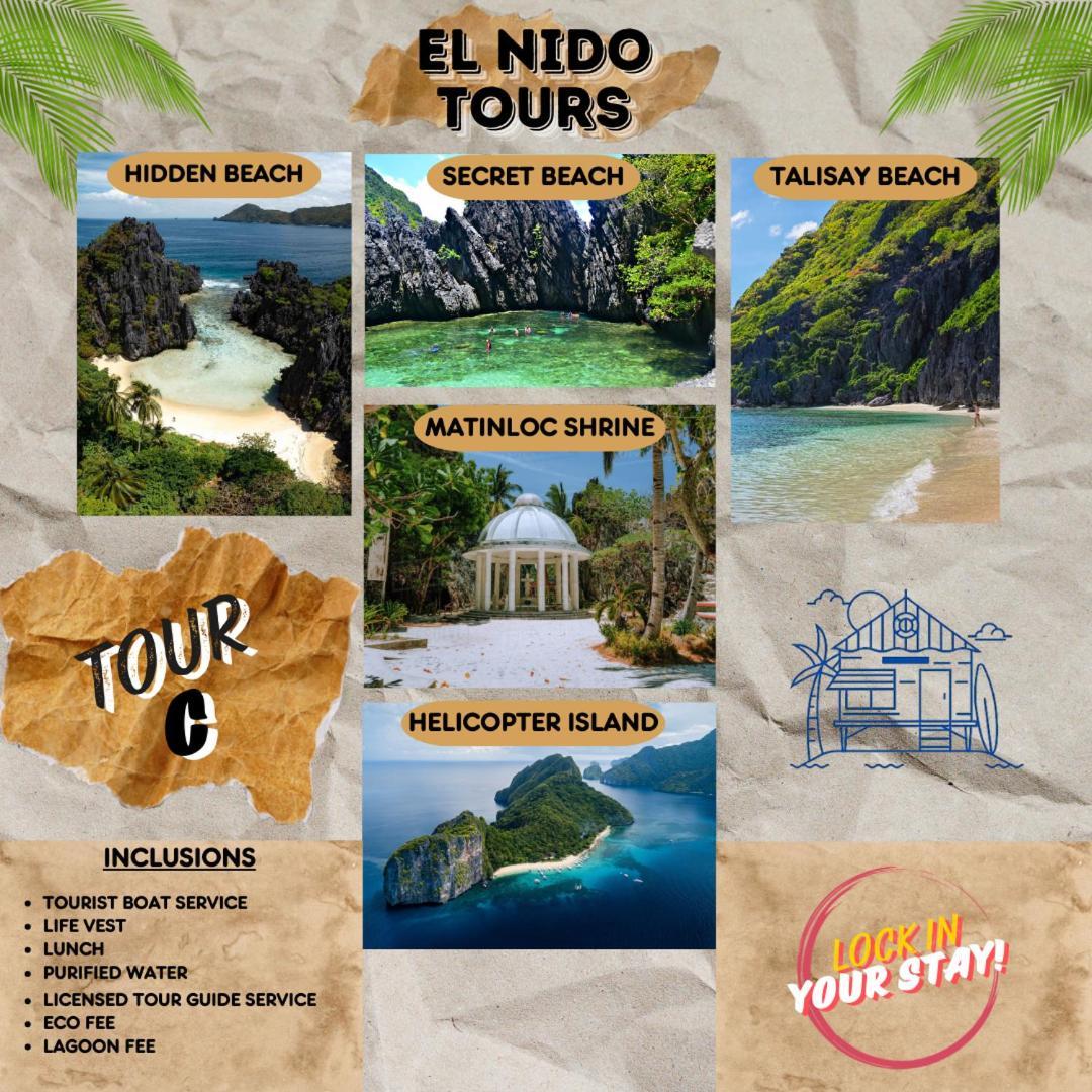 Kawai Duli Bungalows El Nido Eksteriør bilde