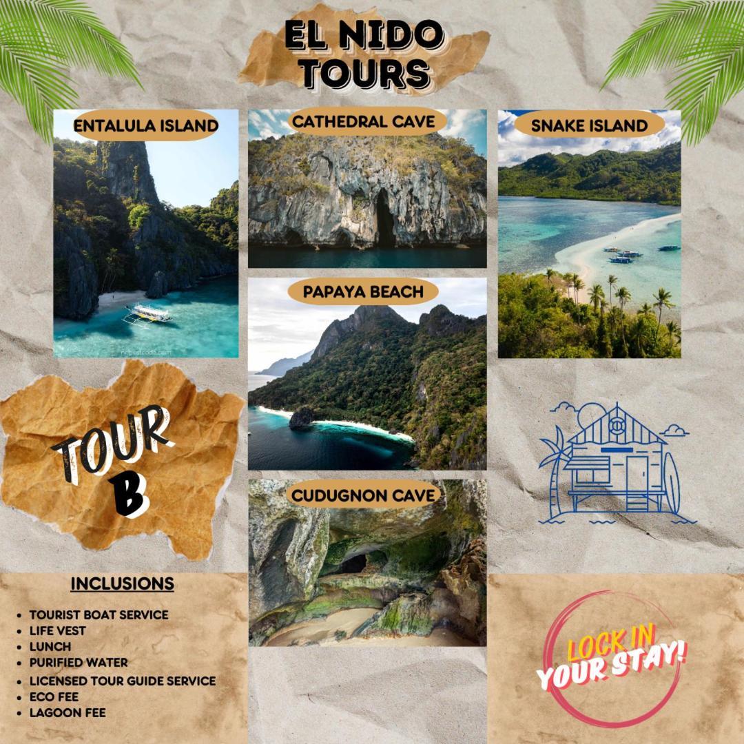Kawai Duli Bungalows El Nido Eksteriør bilde